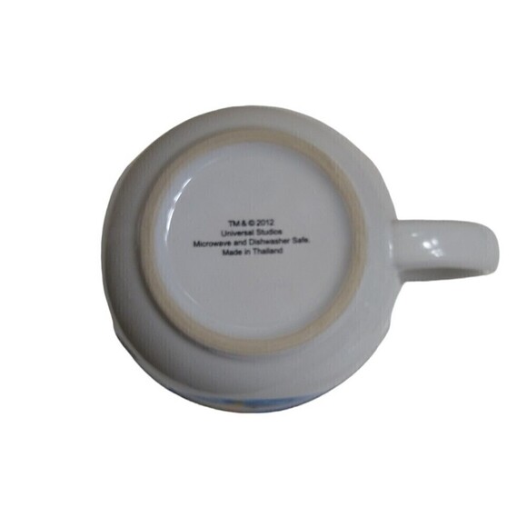 *2/$25* Universal Studios Coffee Mug Ceramic Heavyweight Ivory Blue - Picture 5 of 10